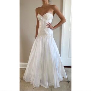 Jovani Bridal Strapless Gown